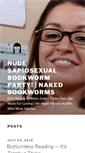 Mobile Screenshot of nakedbookworms.com