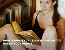Tablet Screenshot of nakedbookworms.com